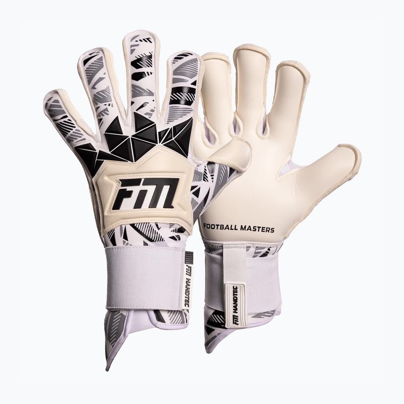 Γάντια τερματοφύλακα Football Masters Invictus X Pro RF white/black