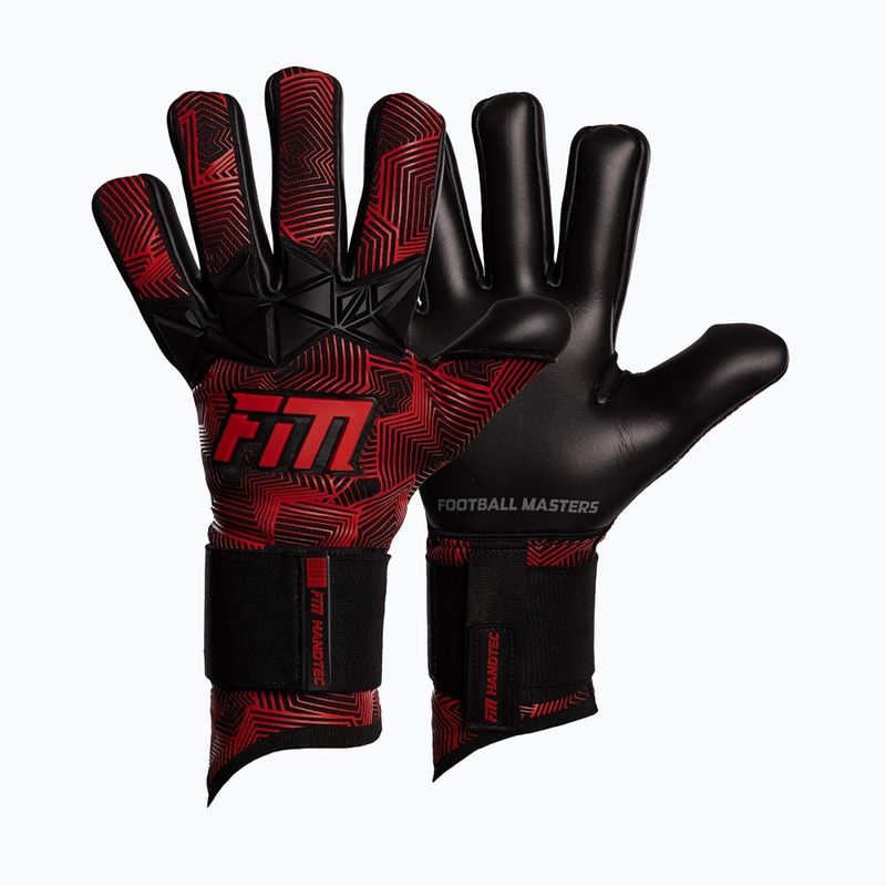 Γάντια τερματοφύλακα Football Masters Varis X Pro NC black/red