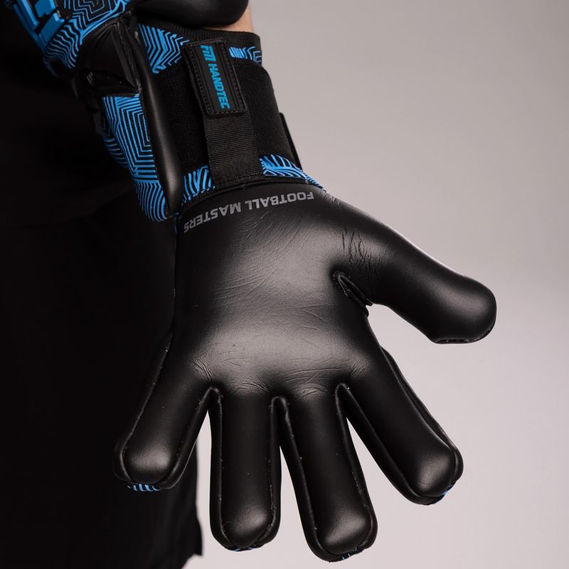 Γάντια τερματοφύλακα Football Masters Varis X Pro NC black/blue 3