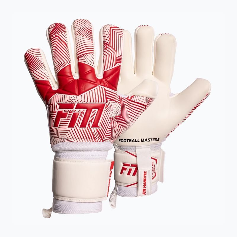 Γάντια τερματοφύλακα Football Masters Varis X NC white/red