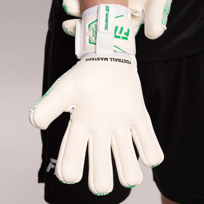 Γάντια τερματοφύλακα Football Masters Varis X NC white/green 7