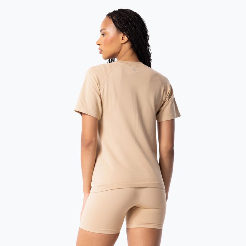 Γυναικεία μπλούζα προπόνησης Carpatree Simply Seamless perfrct beige 3