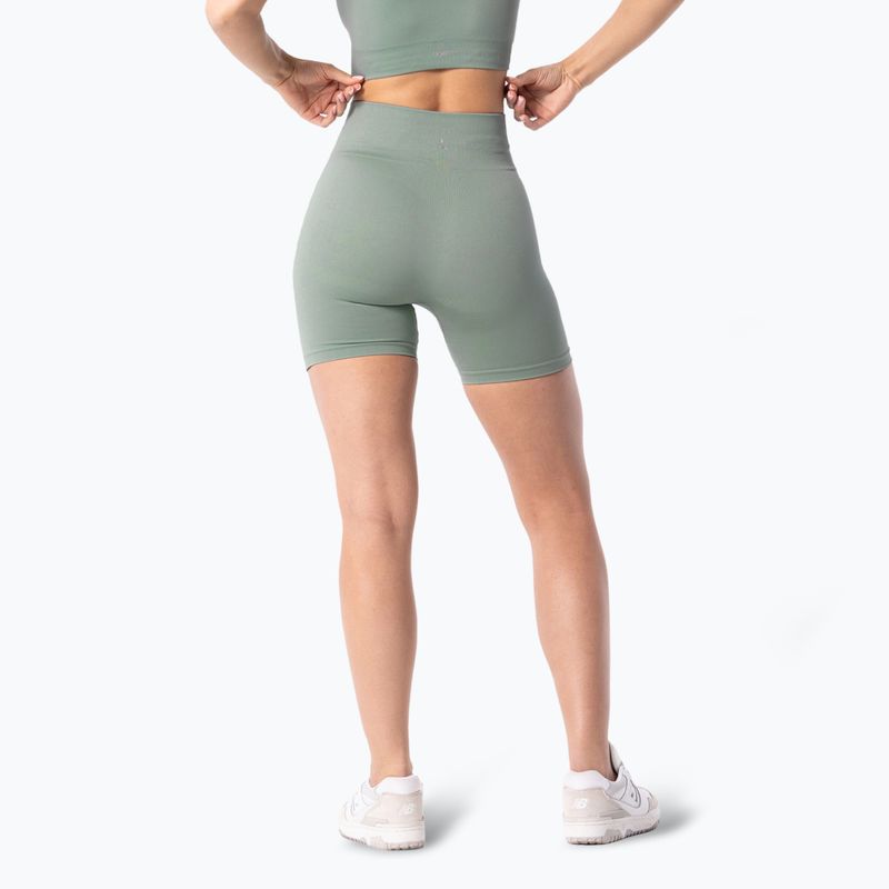 Γυναικείο σορτς προπόνησης Carpatree Simply Seamless pale green 3