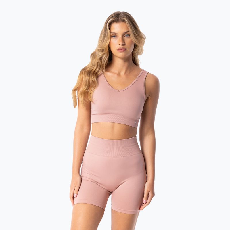 Γυναικείο σορτς προπόνησης Carpatree Simply Seamless smooth pink 4