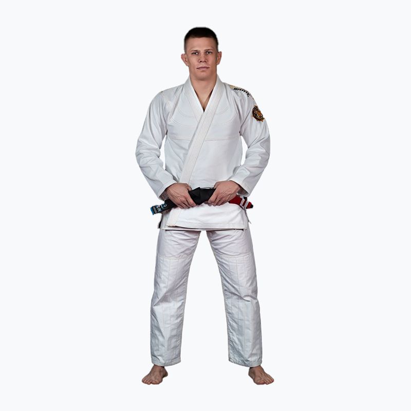 GI for Brazilian Jiu-Jitsu ανδρικό Ground Game Champion 2.0 λευκό GICHNEWWHI