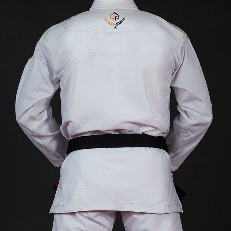 GI for Brazilian Jiu-Jitsu ανδρικό Ground Game Champion 2.0 λευκό GICHNEWWHI 5