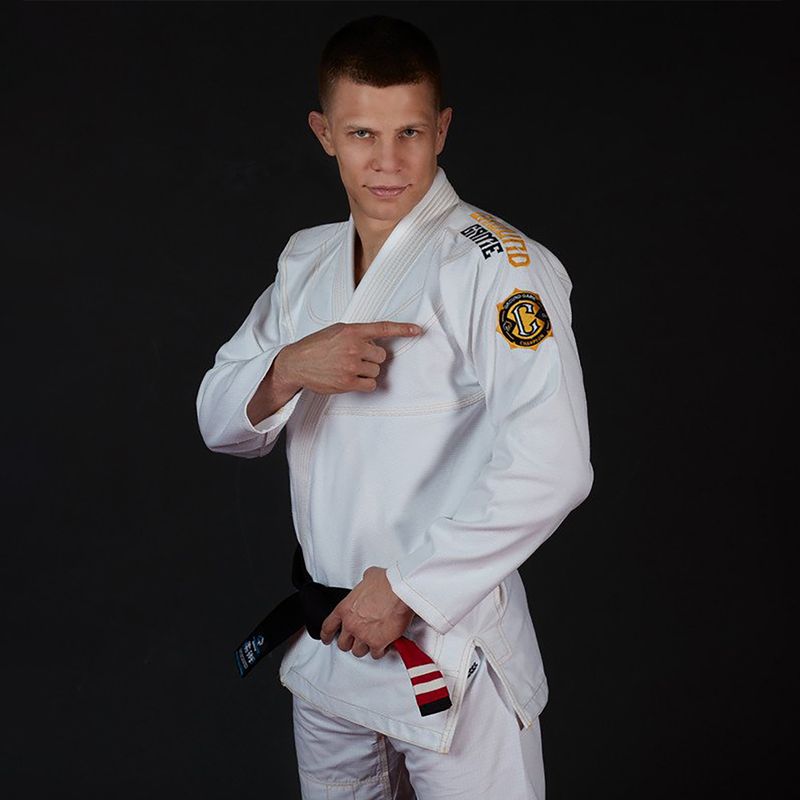 GI for Brazilian Jiu-Jitsu ανδρικό Ground Game Champion 2.0 λευκό GICHNEWWHI 9