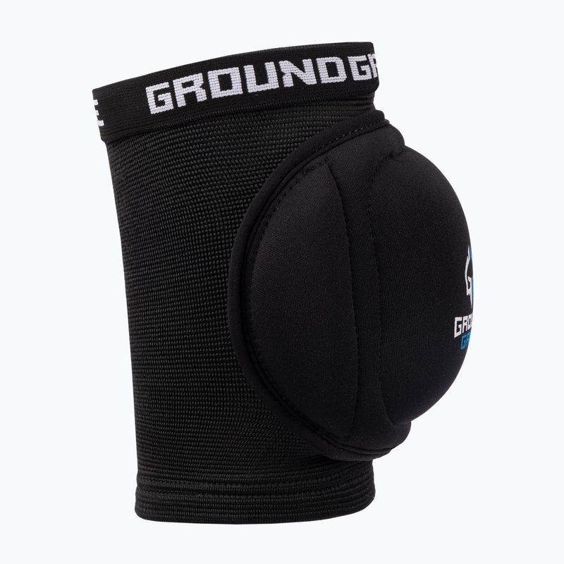 Ground Game Muay Thai Knockout Knee Protectors μαύρο MTKNEEPADM 2