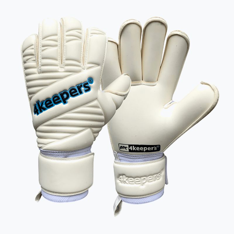 4keepers Retro IV RF γάντια τερματοφύλακα λευκά 4KRIVRFJR 6