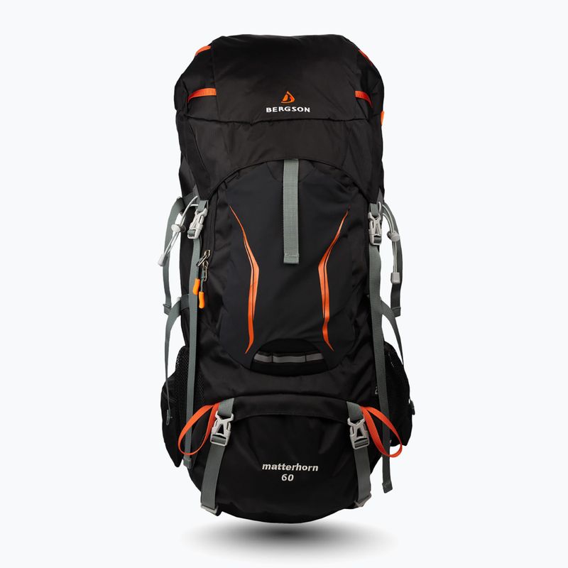 Σακίδιο πεζοπορίας BERGSON Matterhorn 60 l black