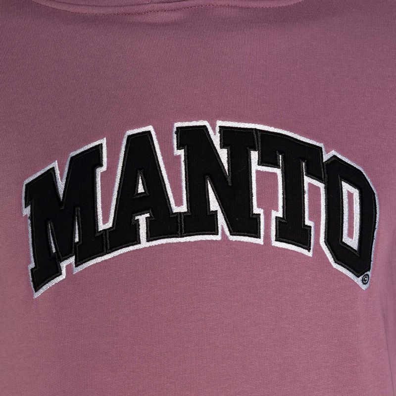 MANTO ανδρικό φούτερ Varsity μοβ 3