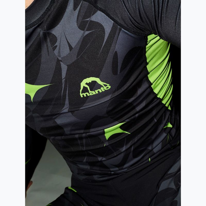 Rashguard MANTO Long Sleeve Rashguard Terra μαύρο 7