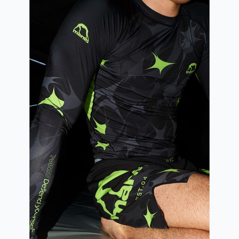 Rashguard MANTO Long Sleeve Rashguard Terra μαύρο 8