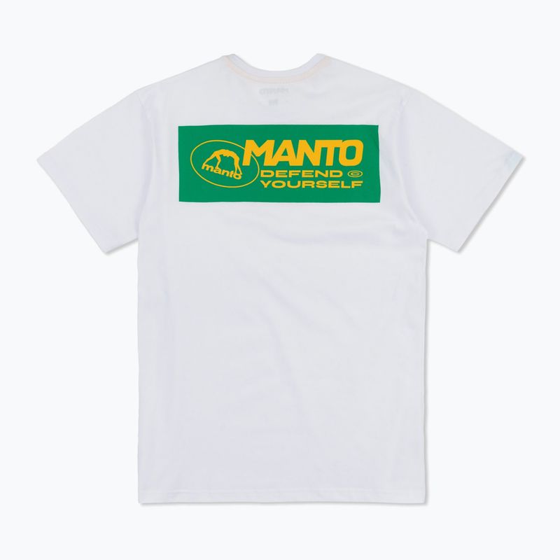 MANTO ανδρικό T-shirt Block 24 λευκό 2