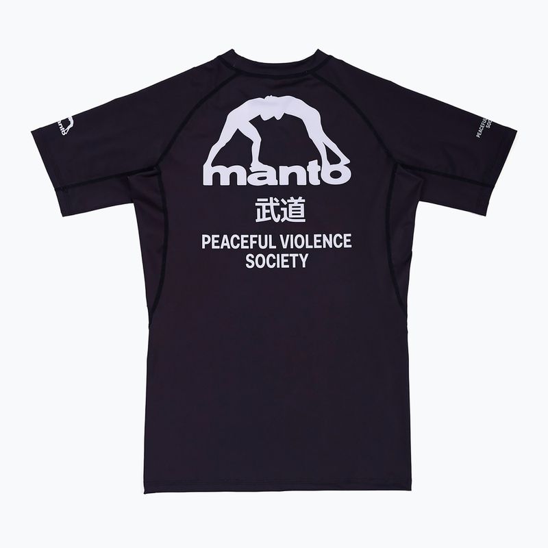 MANTO Society Rashguard μαύρο 2