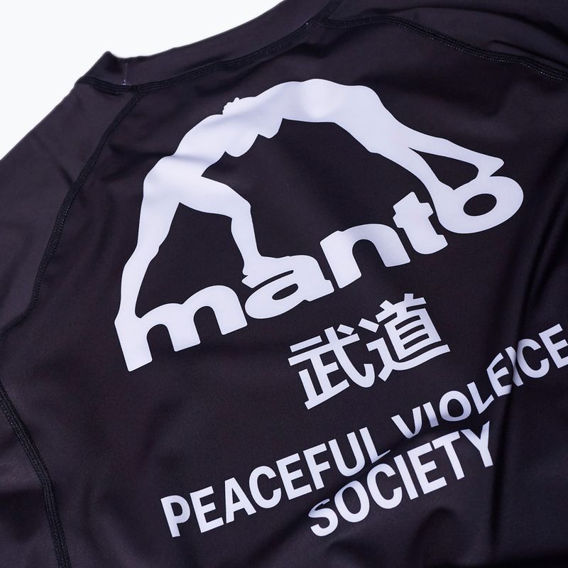 MANTO Society Rashguard μαύρο 4