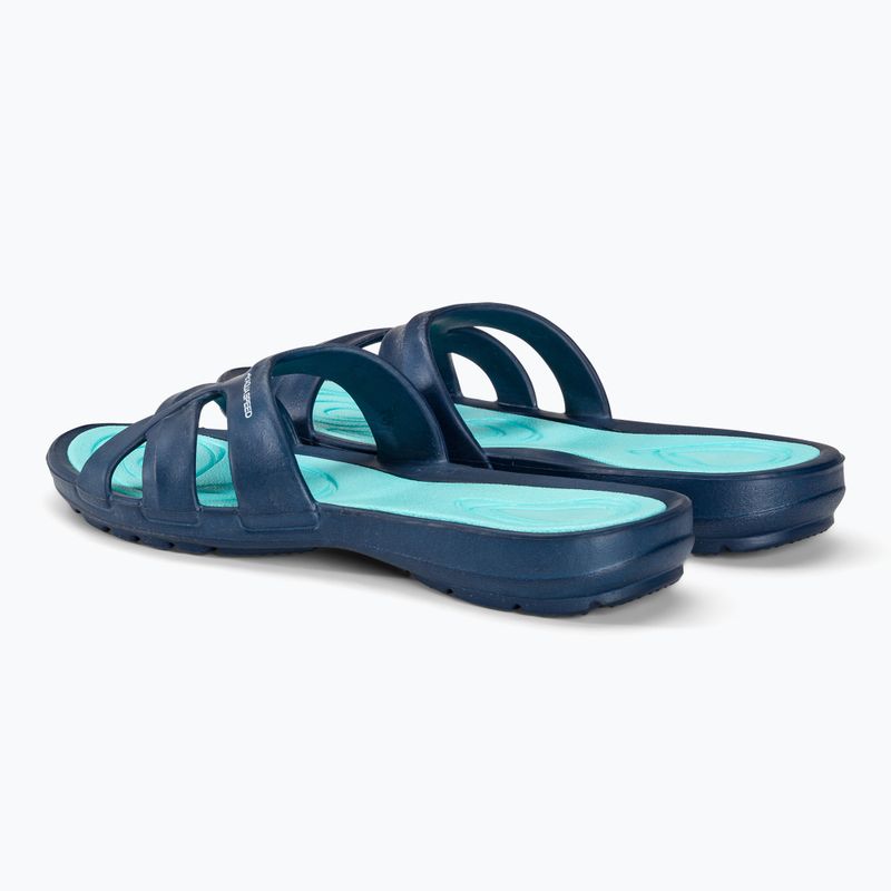 Γυναικείες σαγιονάρες AQUA-SPEED Panama navy blue/blue 3