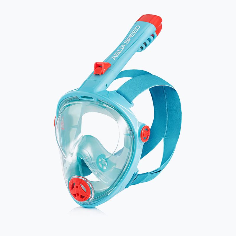 AQUA-SPEED Spectra 2.0 Kid full-face μάσκα αναπνευστήρα τυρκουάζ 248 5