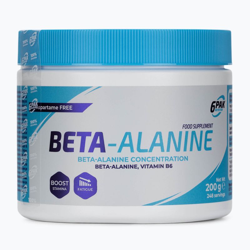 Προ-προπόνηση 6PAK Beta Alanine 200g PAK/134