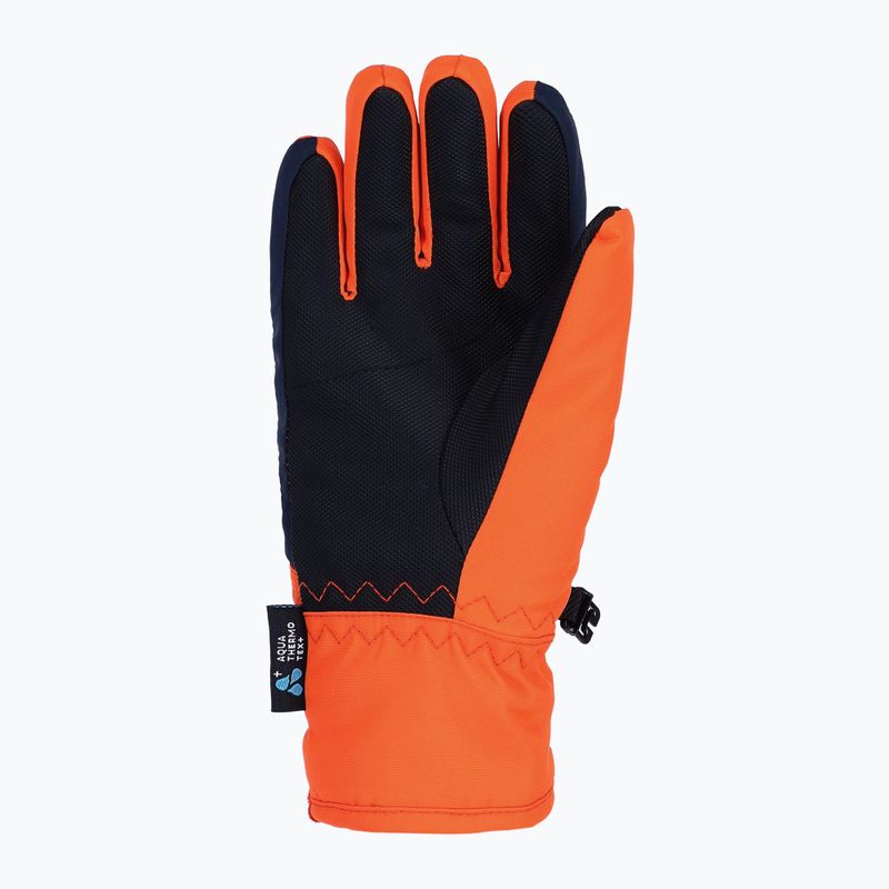 Παιδικά γάντια σκι Viking Flinx Ski orange/navy 2