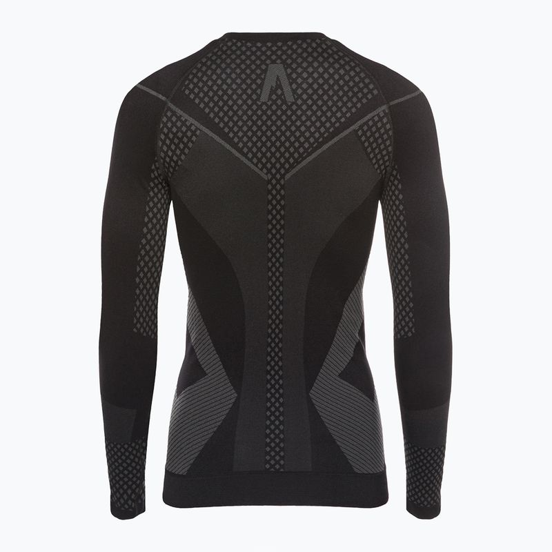 Γυναικείο θερμικό φούτερ Alpinus Active Base Layer μαύρο/γκρι 5