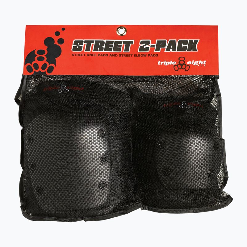 Σετ προστατευτικών Triple Eight Street Knee&Elbow black 2