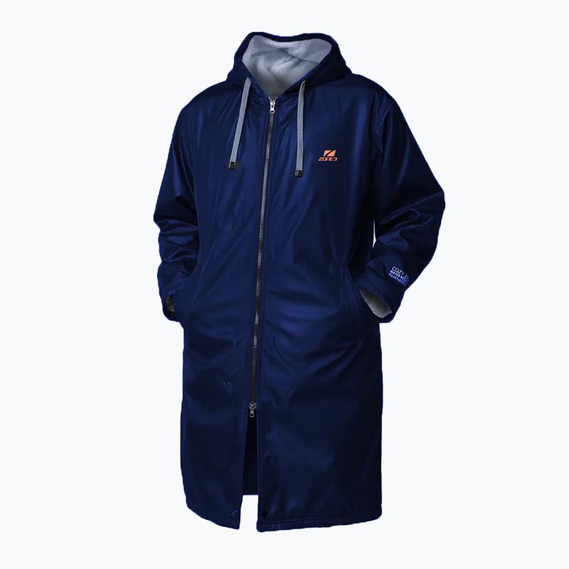 ZONE3 Robe Fleece Parka μπουφάν μπλε CW18UFPJ103 6