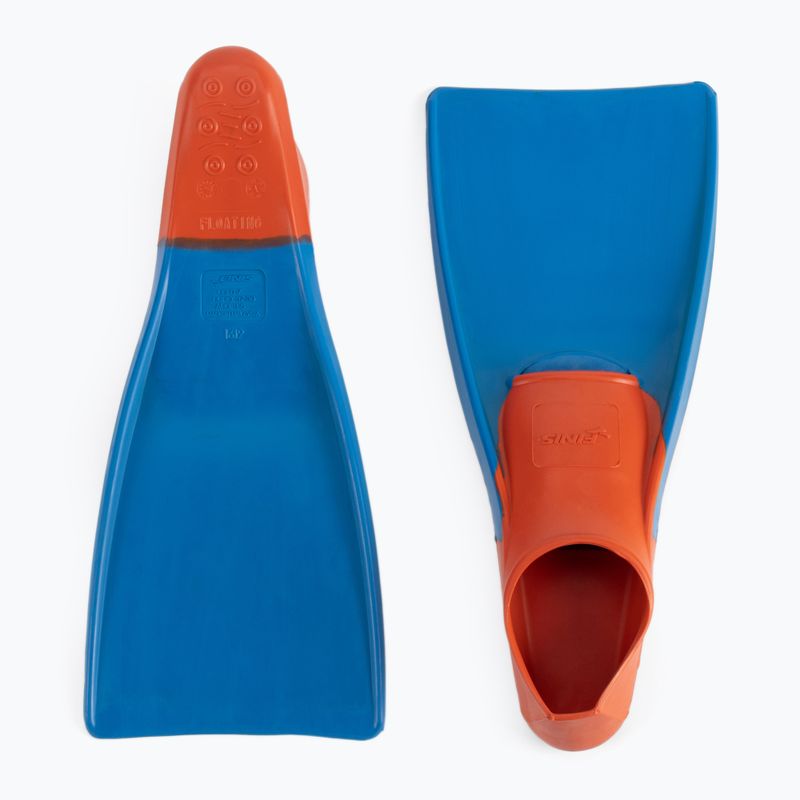 FINIS Long Floating Fins 5-7 κόκκινο-μπλε 1.05.037.05 2