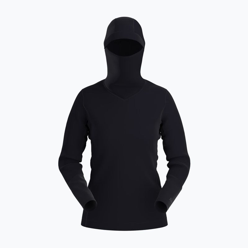 Γυναικείο φούτερ πεζοπορίας Arc'teryx Rho Hoody μαύρο 9