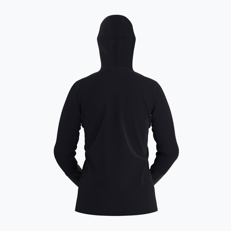 Γυναικείο φούτερ πεζοπορίας Arc'teryx Rho Hoody μαύρο 10