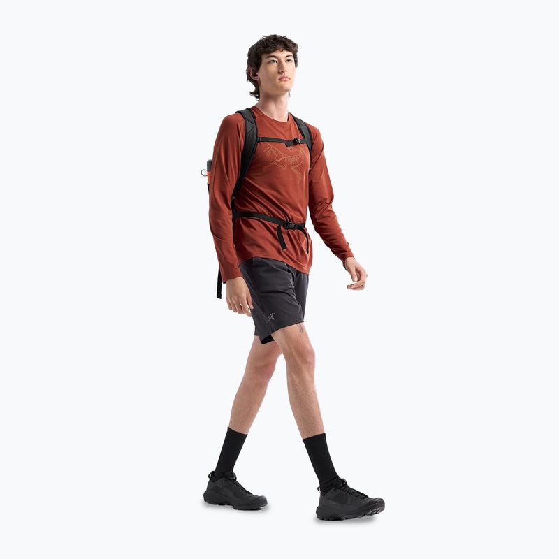 Ανδρικό μακρυμάνικο Arc'teryx Cormac Logo sequoia heather/ solaris 2