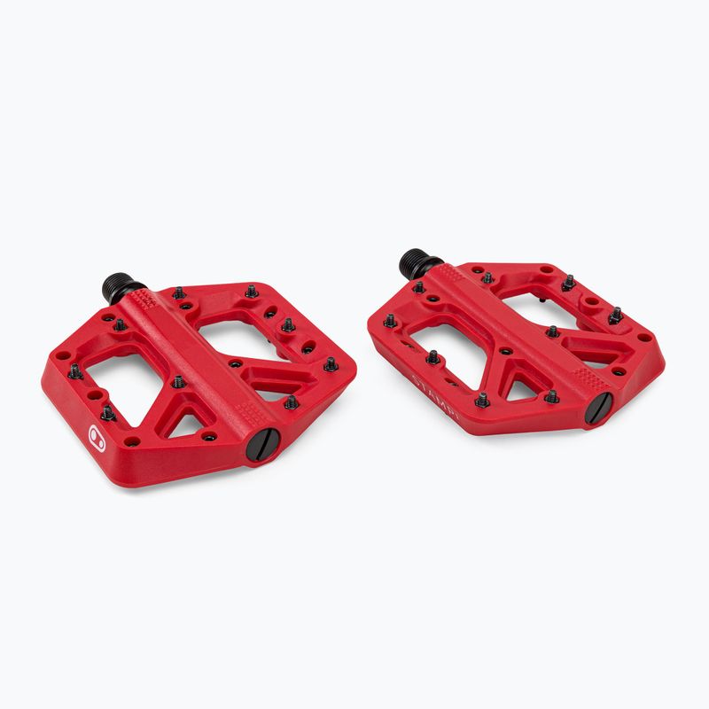 Crankbrothers Stamp 1 πεντάλ ποδηλάτου κόκκινο CR-16268 2