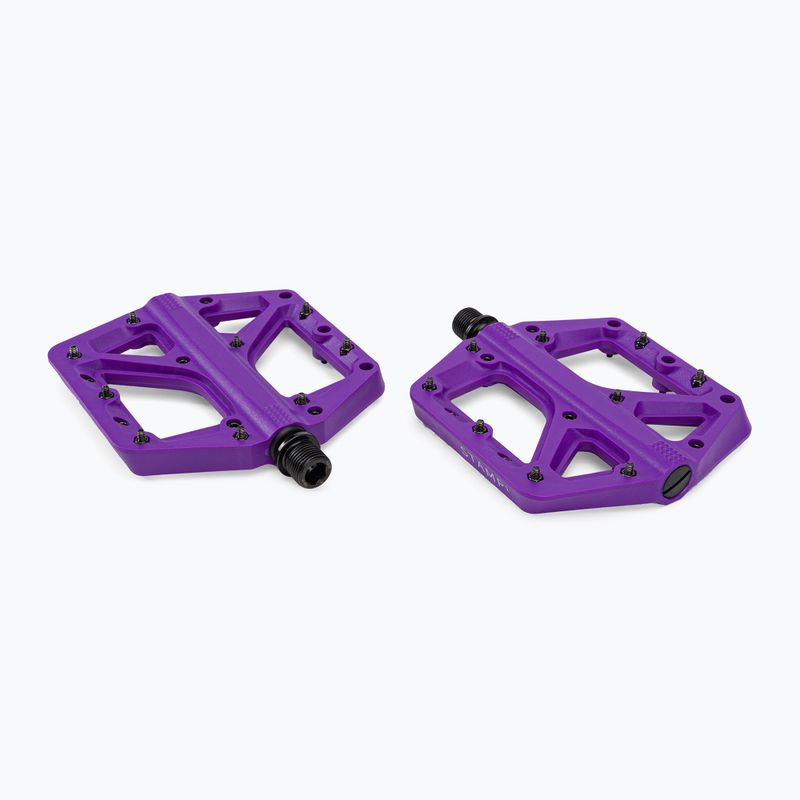 Crankbrothers Stamp 1 μοβ πεντάλ ποδηλάτου CR-16391