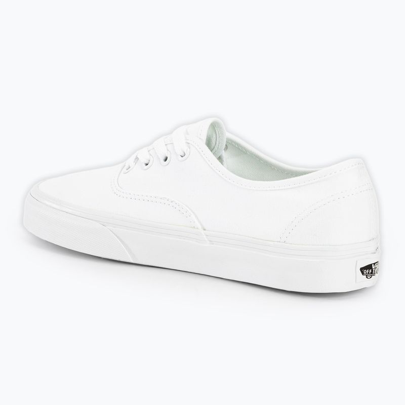 Vans UA Authentic αληθινά λευκά παπούτσια 3