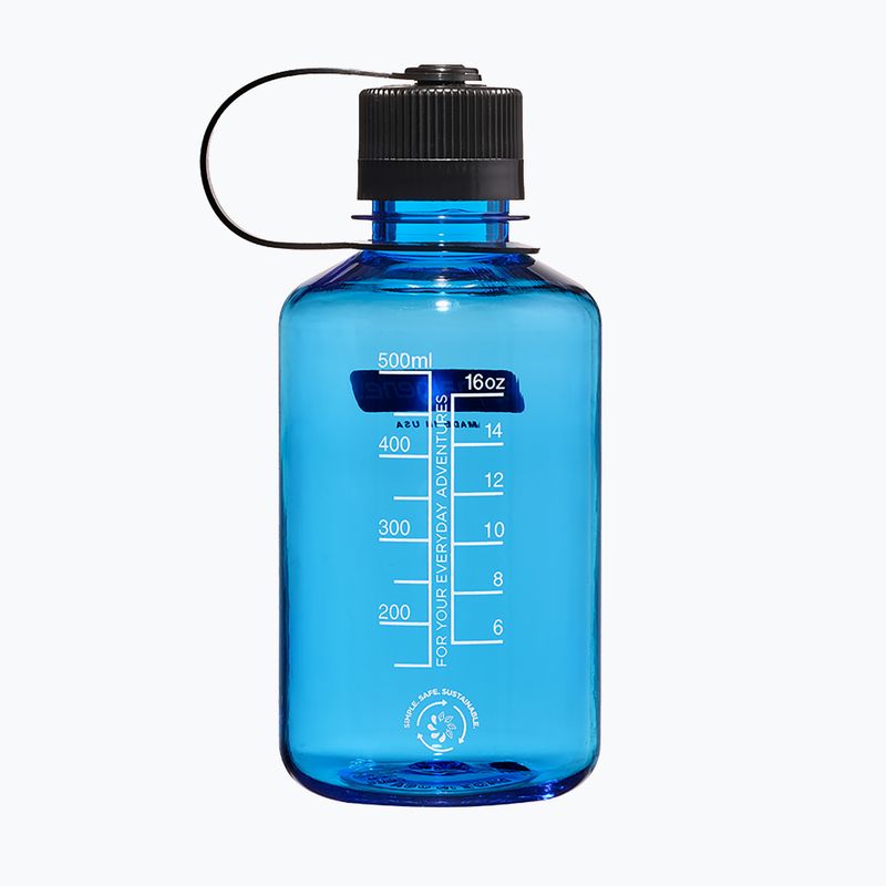 Μπουκάλι Nalgene Narrow Mouth 473 ml μπλε σχιστολιθικού χρώματος 2