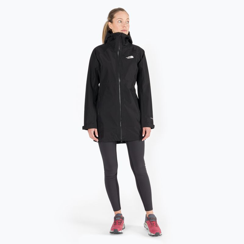 Γυναικείο μπουφάν βροχής The North Face Dryzzle Futurelight Parka μαύρο NF0A7QADJK31 2