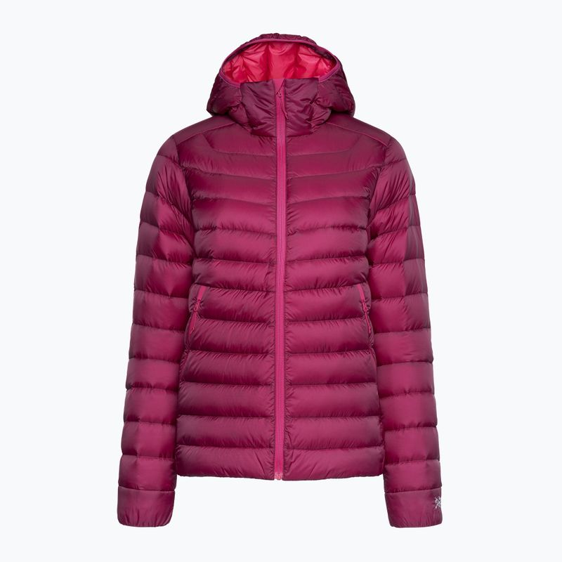 Arc'teryx γυναικείο πουπουλένιο μπουφάν Cerium Hoody μπορντό X000005548051