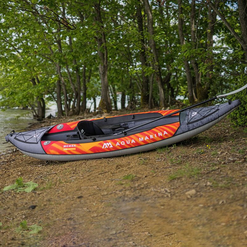 Aqua Marina Touring Kayak πορτοκαλί Memba-330 φουσκωτό καγιάκ 1 ατόμου 11