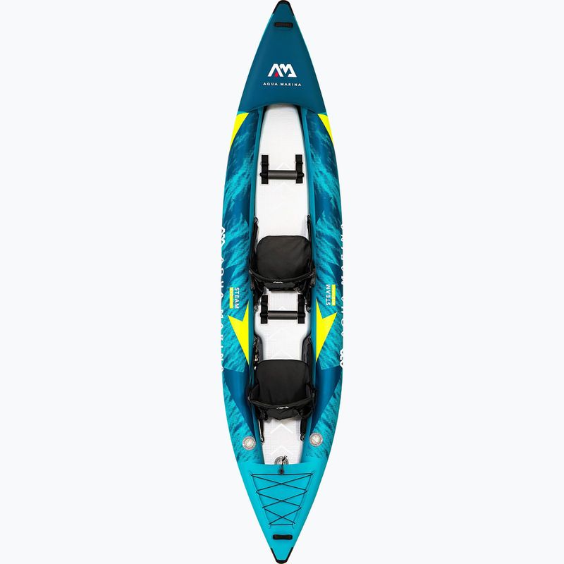 Aqua Marina Versatile / Whitewater Kayak μπλε Steam-412 φουσκωτό καγιάκ 2 ατόμων 13'6 2