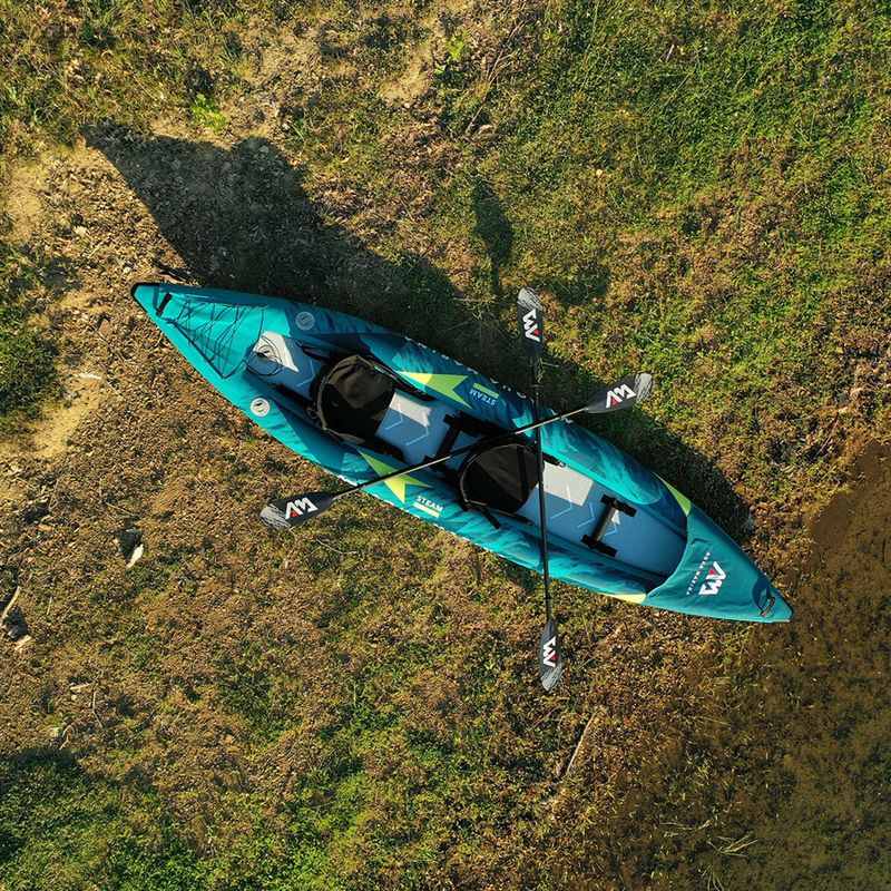 Aqua Marina Versatile / Whitewater Kayak μπλε Steam-412 φουσκωτό καγιάκ 2 ατόμων 13'6 11