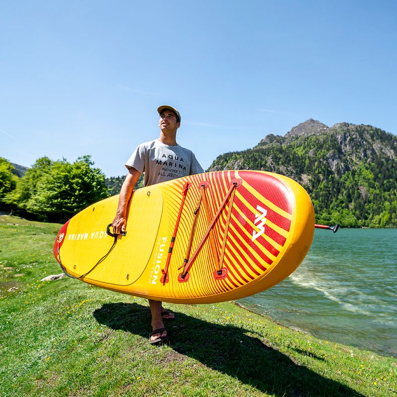 Aqua Marina Fusion 10'10" κίτρινη σανίδα SUP BT-23FUP 6