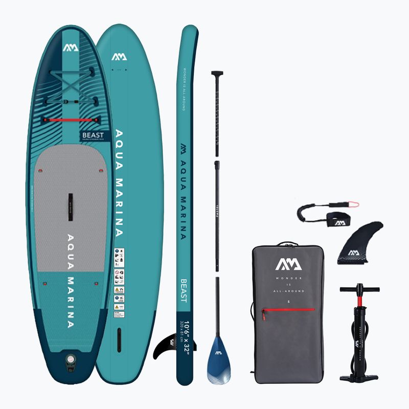 Aqua Marina Beast 10'6" μπλε σανίδα SUP BT-23BEP 8