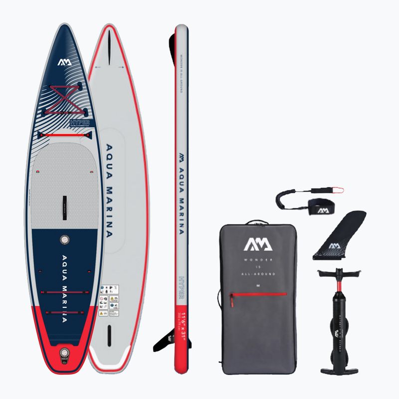 Aqua Marina Hyper 11'6" σανίδα SUP γκρι BT-23HY01