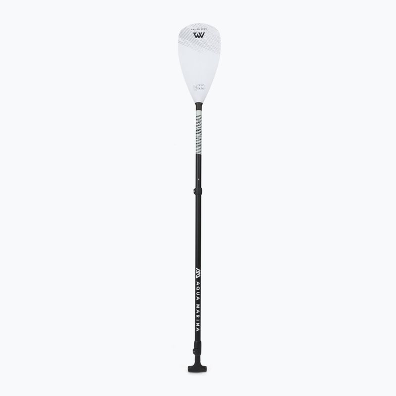 Aqua Marina SOLID SUP κουπί 2 τμημάτων μαύρο και λευκό B0303013 2