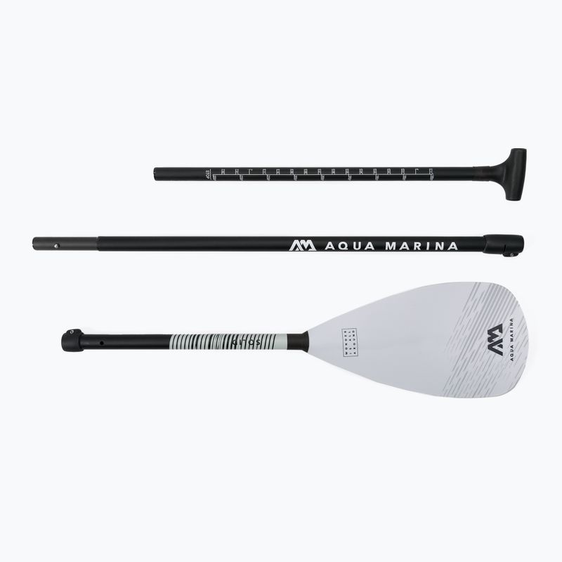 Aqua Marina SOLID SUP κουπί 2 τμημάτων μαύρο και λευκό B0303013 6