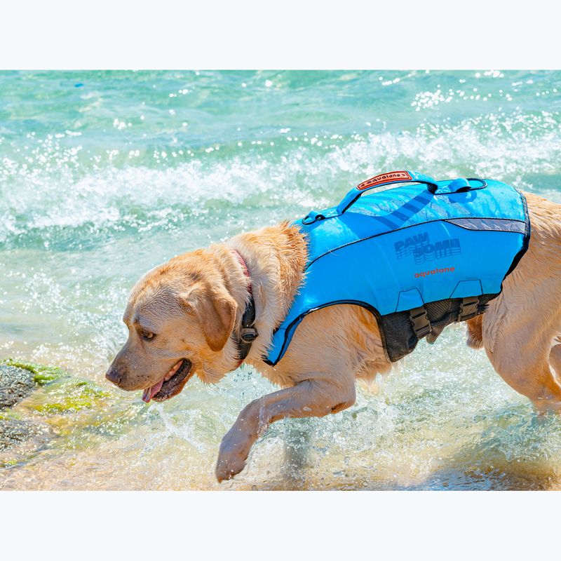 Σωσίβιο για σκύλο Aquatone Pawsome Pet Safety Vest blue 12