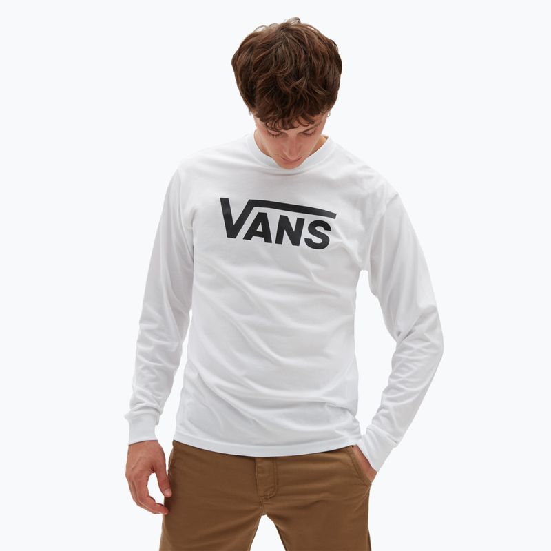 Ανδρικά Vans Mn Longsleeve Vans Classic λευκό/μαύρο