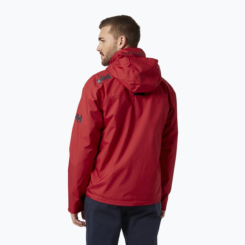 Ανδρικό μπουφάν με κουκούλα Helly Hansen Crew Κόκκινο 33875_162 2