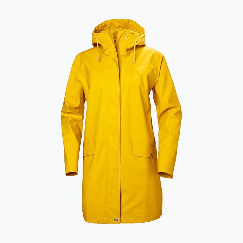 Γυναικείο παλτό βροχής Helly Hansen Moss Essential κίτρινο 5