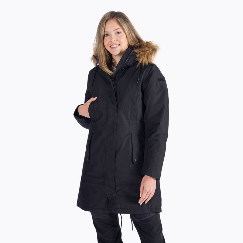 Γυναικείο χειμερινό μπουφάν Helly Hansen Mayen Parka μαύρο 53303_990